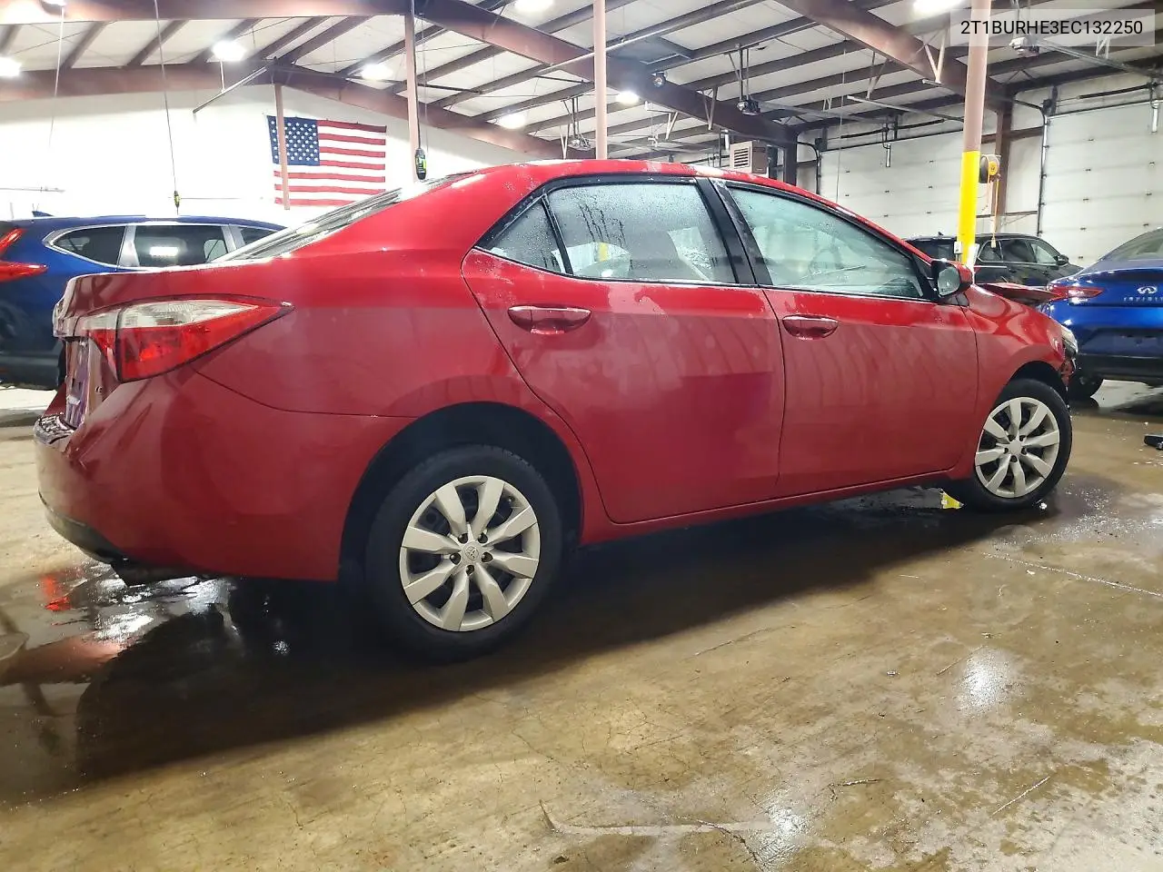 2014 TOYOTA COROLLA VIN 2T1BURHE3EC132250 — фото 3
