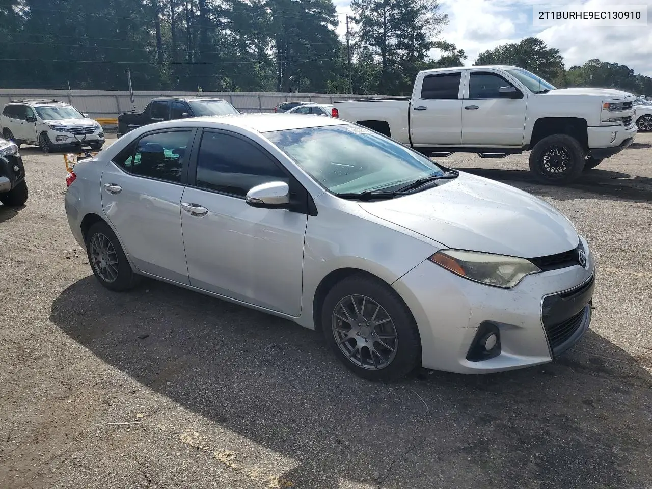 2014 TOYOTA COROLLA VIN 2T1BURHE9EC130910 — фото 4