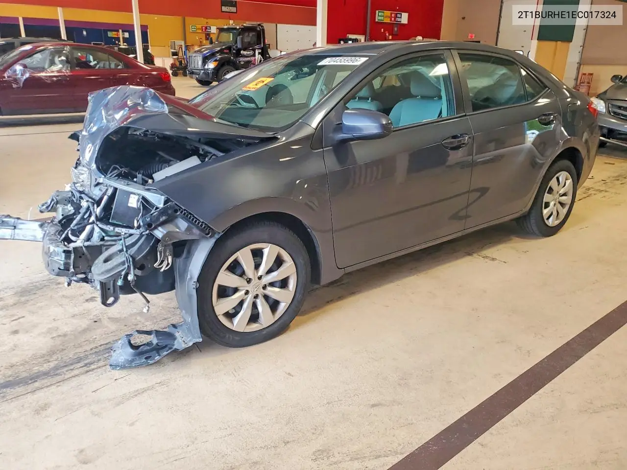 TOYOTA COROLLA 2014, VIN 2T1BURHE1EC017324
