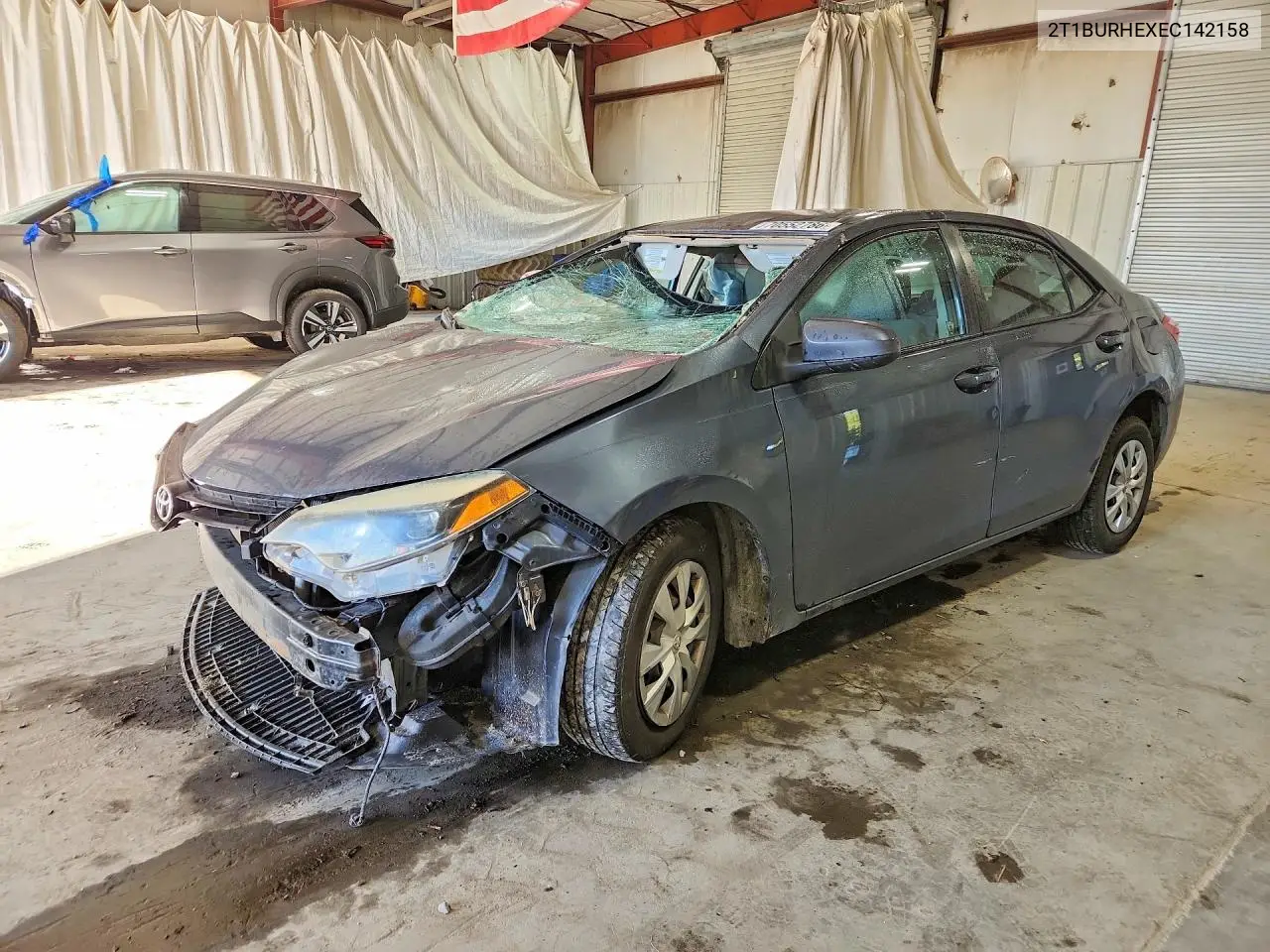 TOYOTA COROLLA 2014, VIN 2T1BURHEXEC142158
