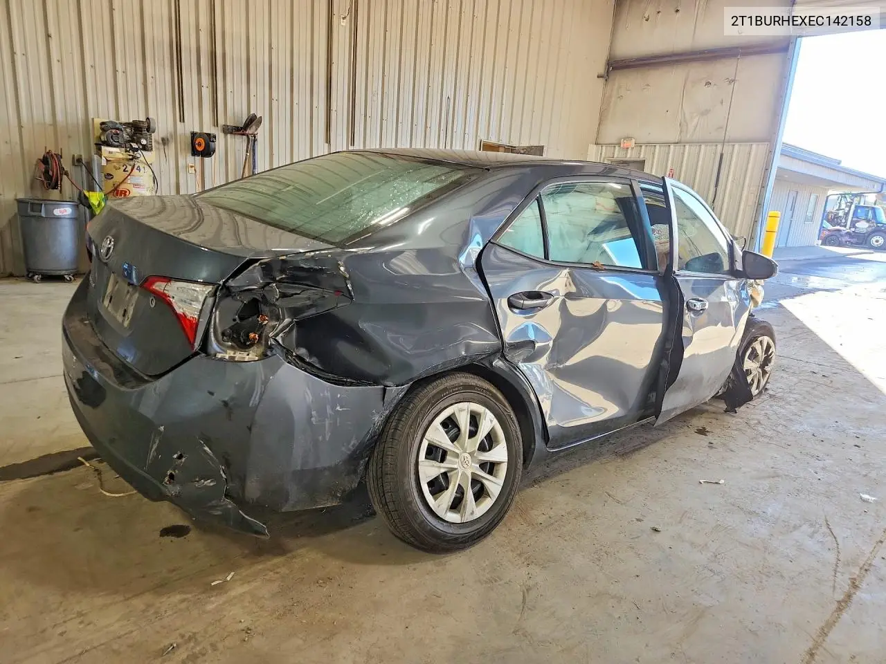 2014 TOYOTA COROLLA VIN 2T1BURHEXEC142158 — фото 3