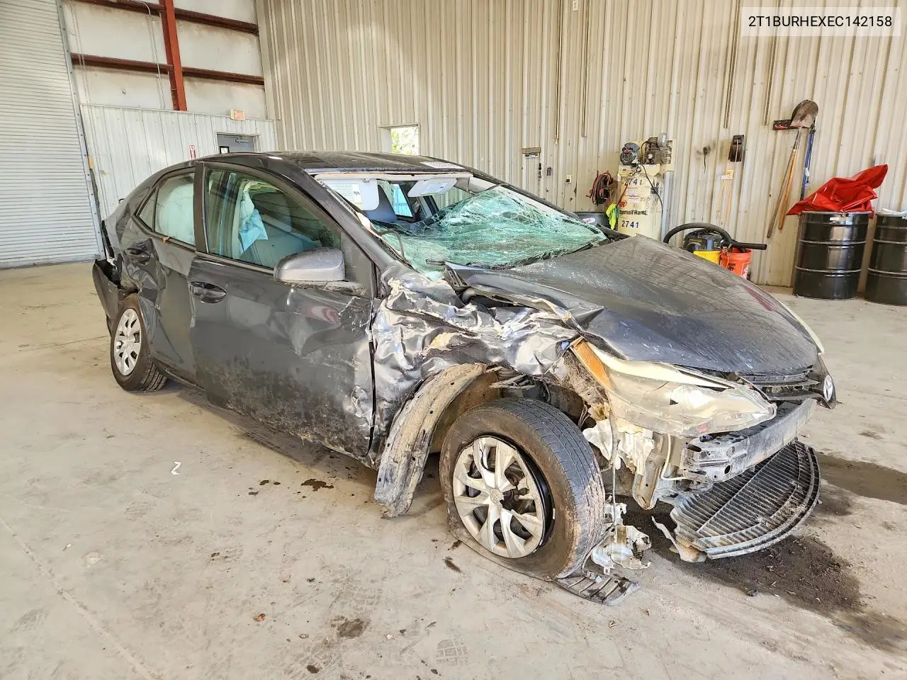 2014 TOYOTA COROLLA VIN 2T1BURHEXEC142158 — фото 4