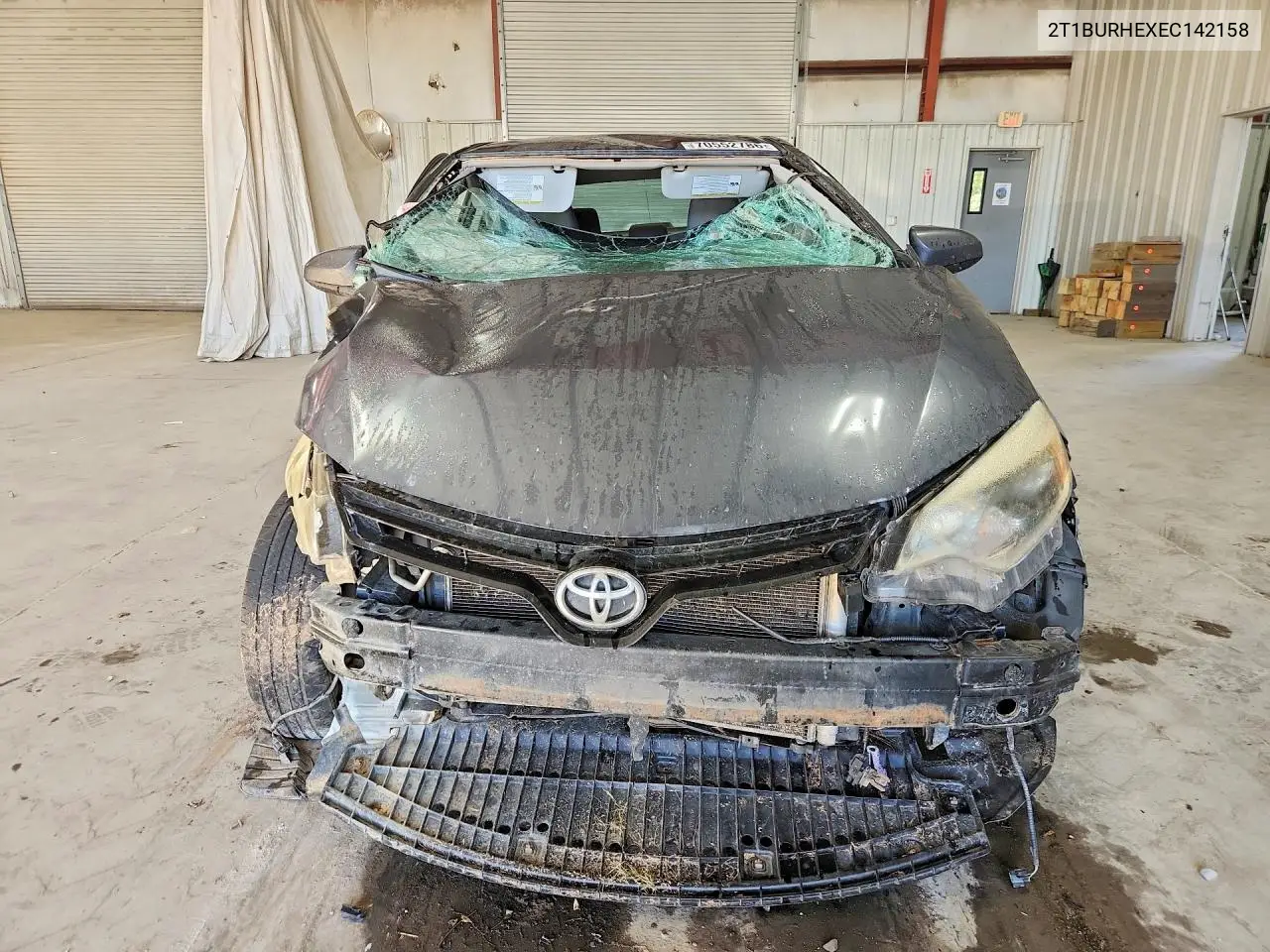 2014 TOYOTA COROLLA VIN 2T1BURHEXEC142158 — фото 5