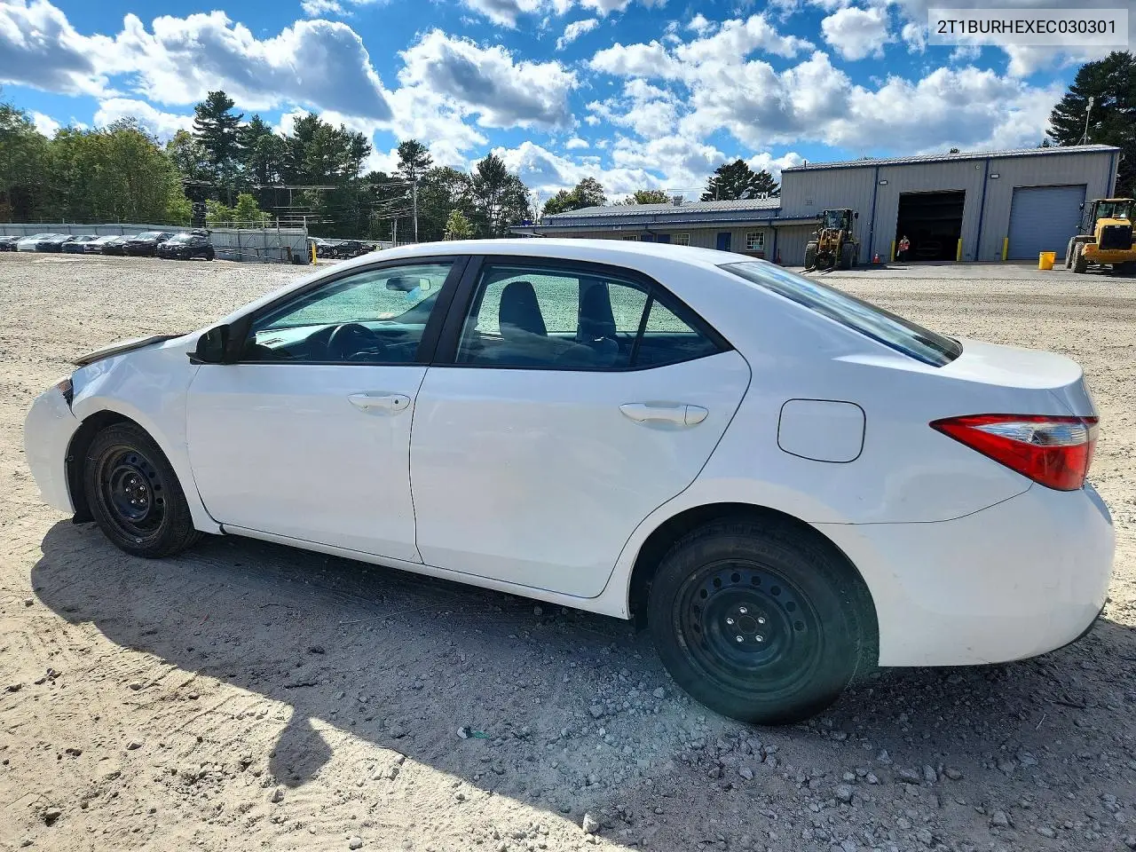 2014 TOYOTA COROLLA VIN 2T1BURHEXEC030301 — фото 2
