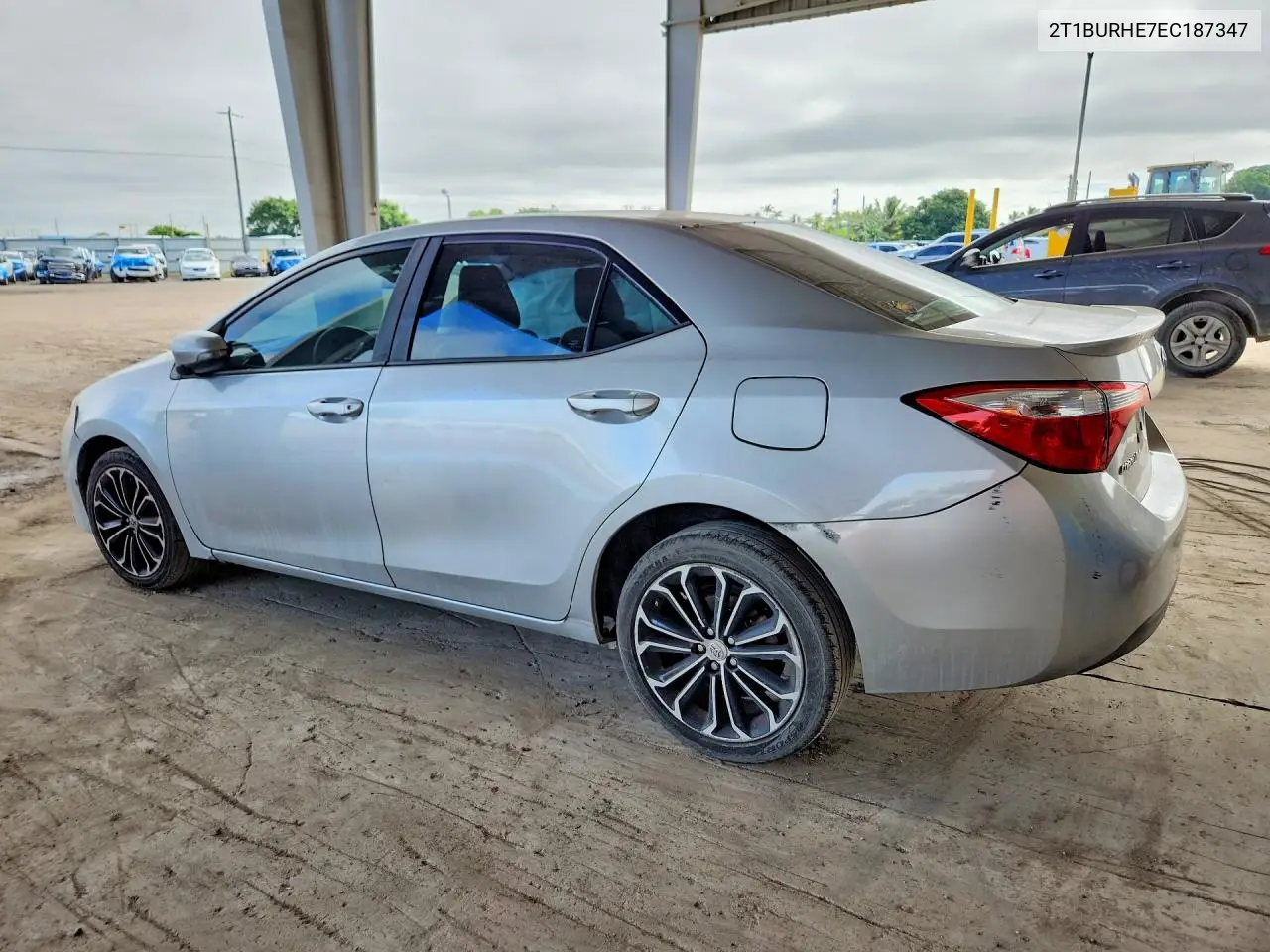 2014 TOYOTA COROLLA VIN 2T1BURHE7EC187347 — фото 2