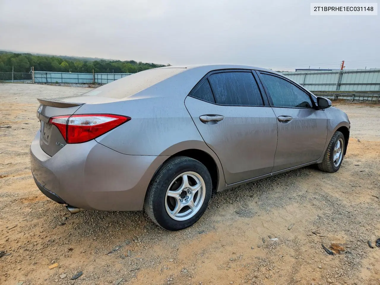 2014 TOYOTA COROLLA VIN 2T1BPRHE1EC031148 — фото 3