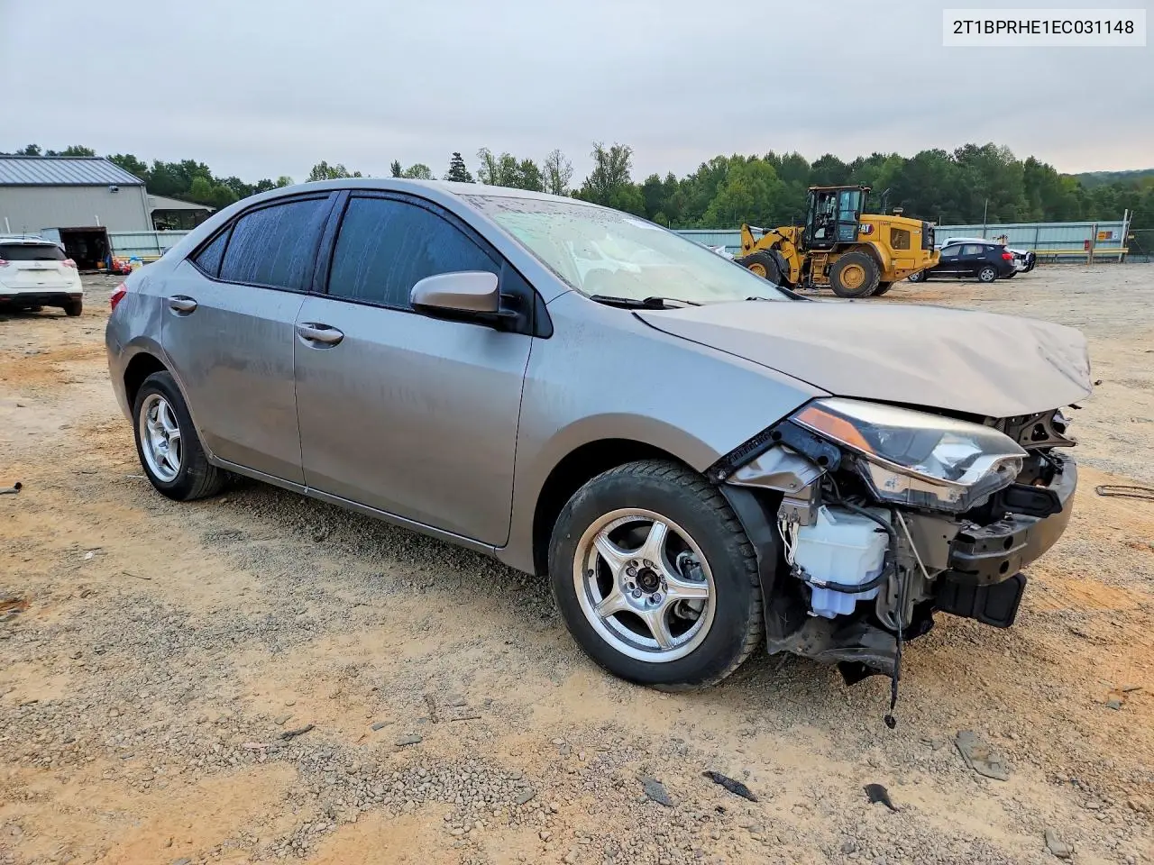 2014 TOYOTA COROLLA VIN 2T1BPRHE1EC031148 — фото 4