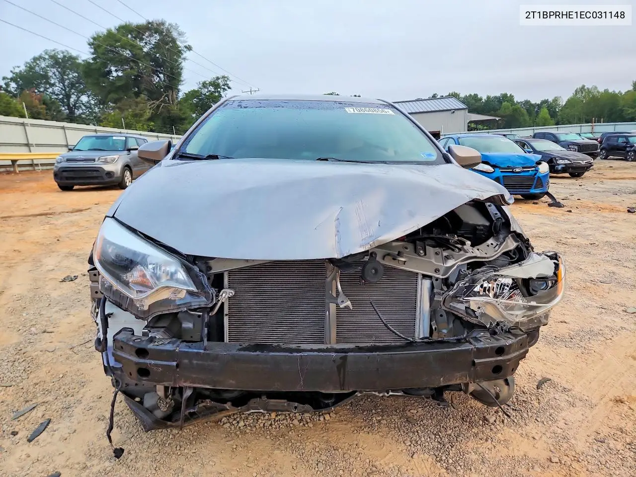 2014 TOYOTA COROLLA VIN 2T1BPRHE1EC031148 — фото 5