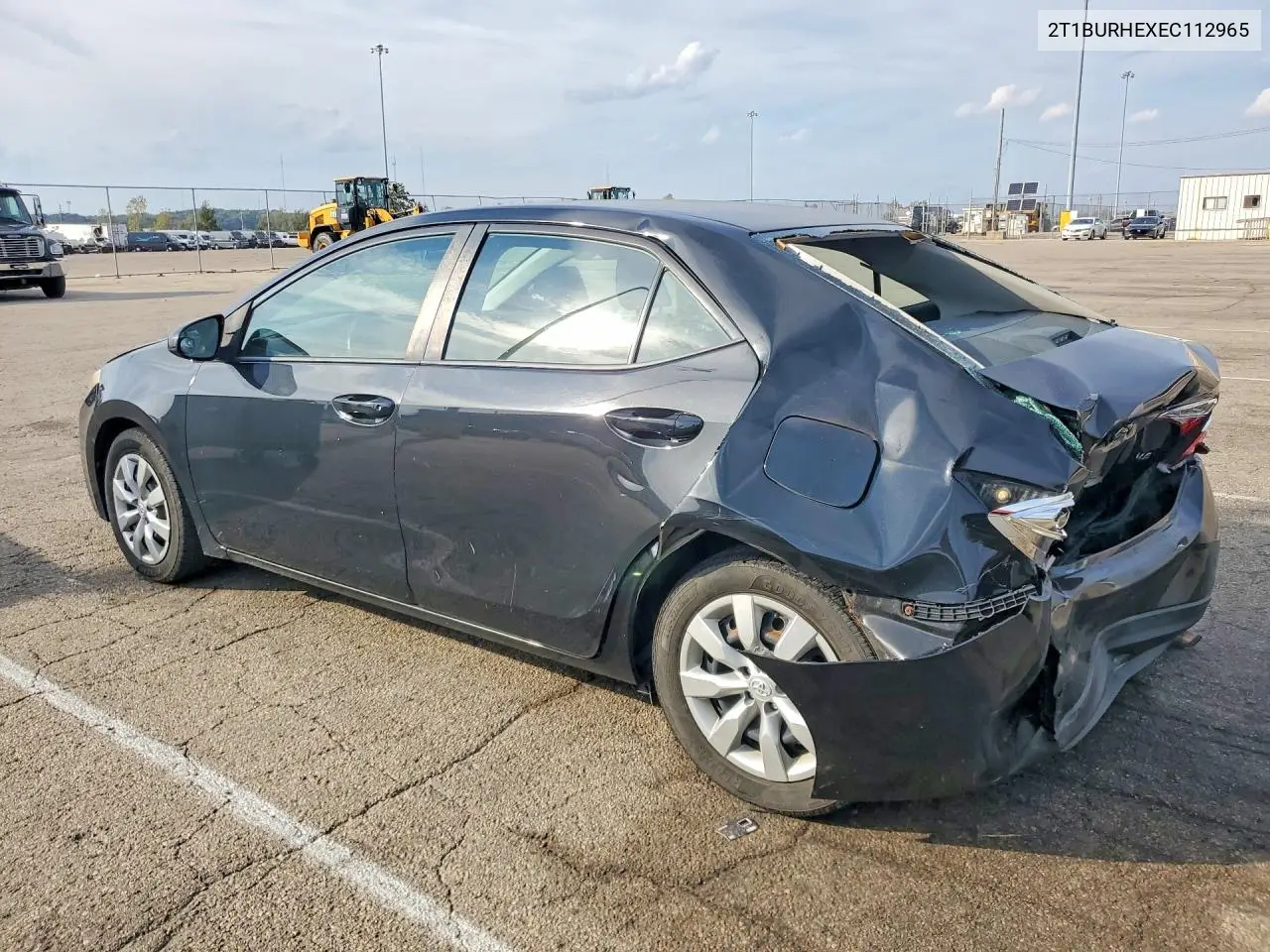 2014 TOYOTA COROLLA VIN 2T1BURHEXEC112965 — фото 2