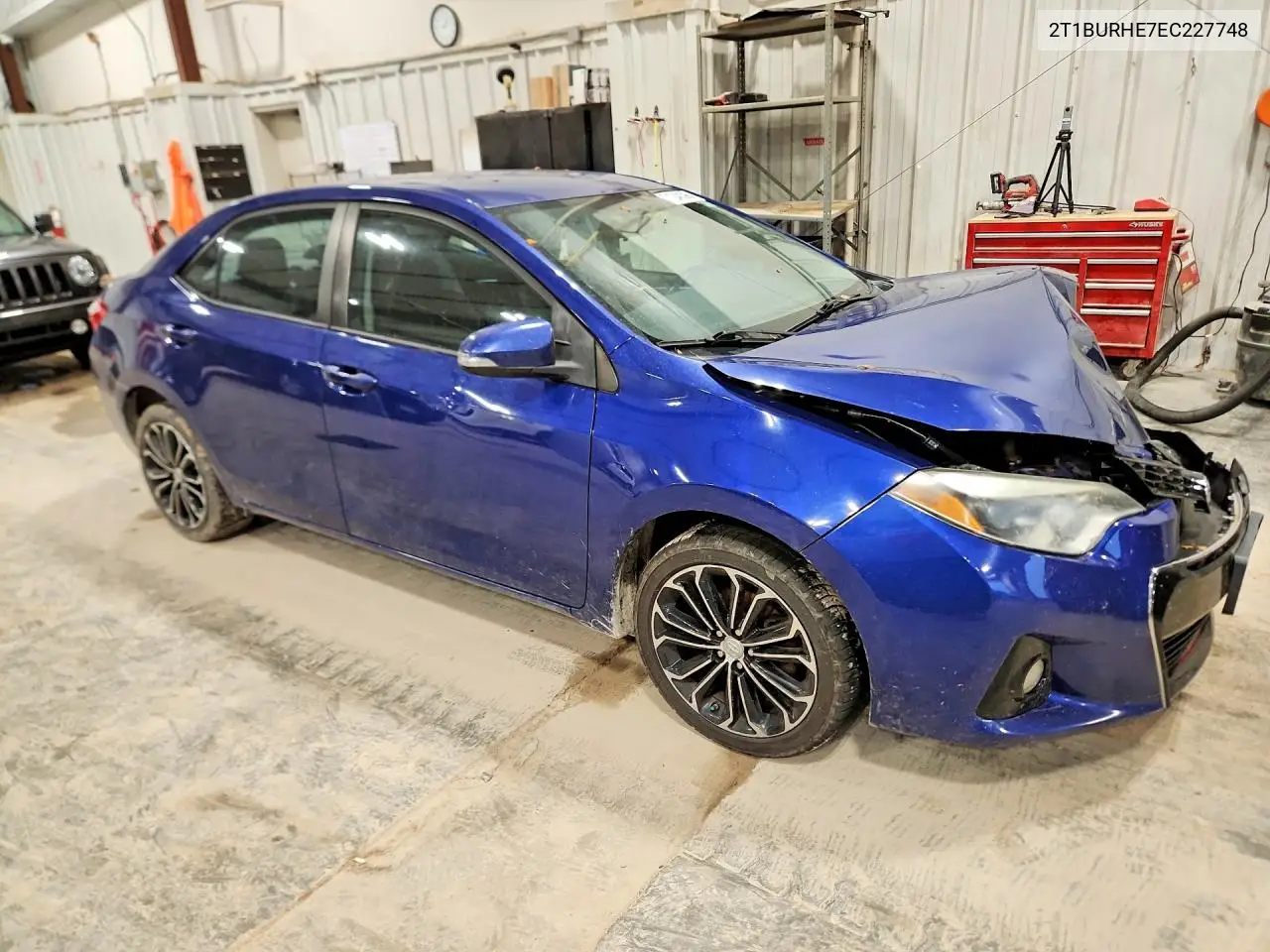 2014 TOYOTA COROLLA VIN 2T1BURHE7EC227748 — фото 4