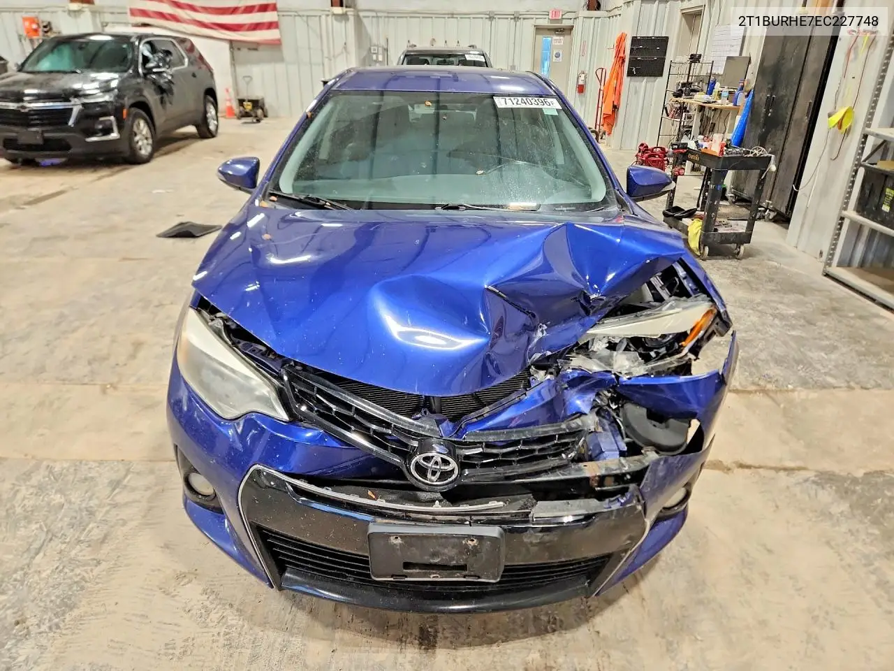 2014 TOYOTA COROLLA VIN 2T1BURHE7EC227748 — фото 5