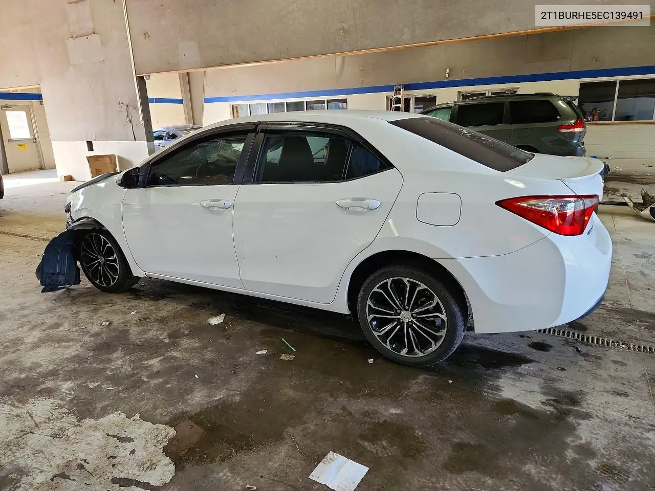 2014 TOYOTA COROLLA VIN 2T1BURHE5EC139491 — фото 2