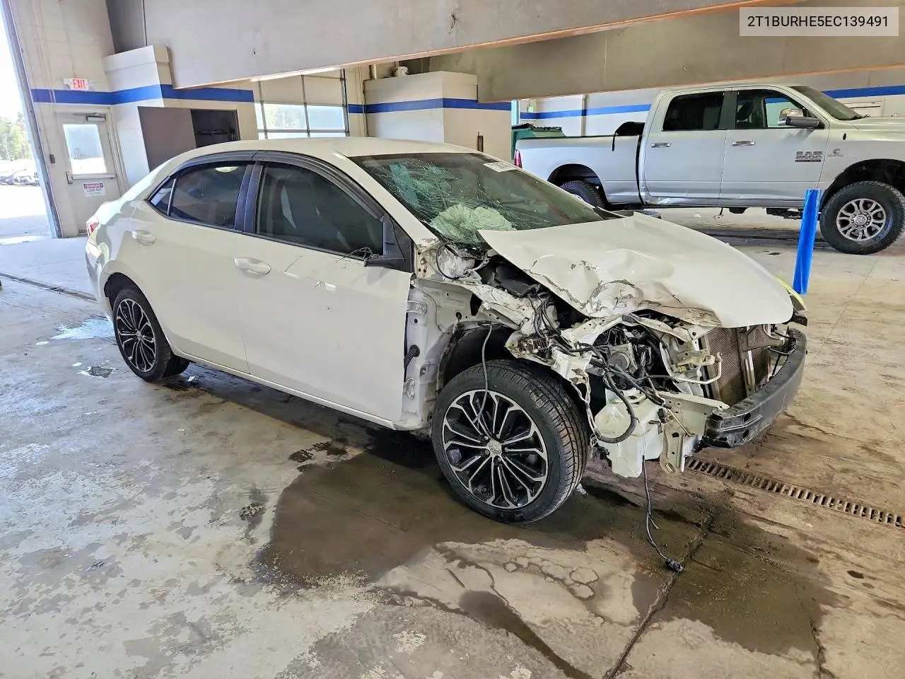 2014 TOYOTA COROLLA VIN 2T1BURHE5EC139491 — фото 4