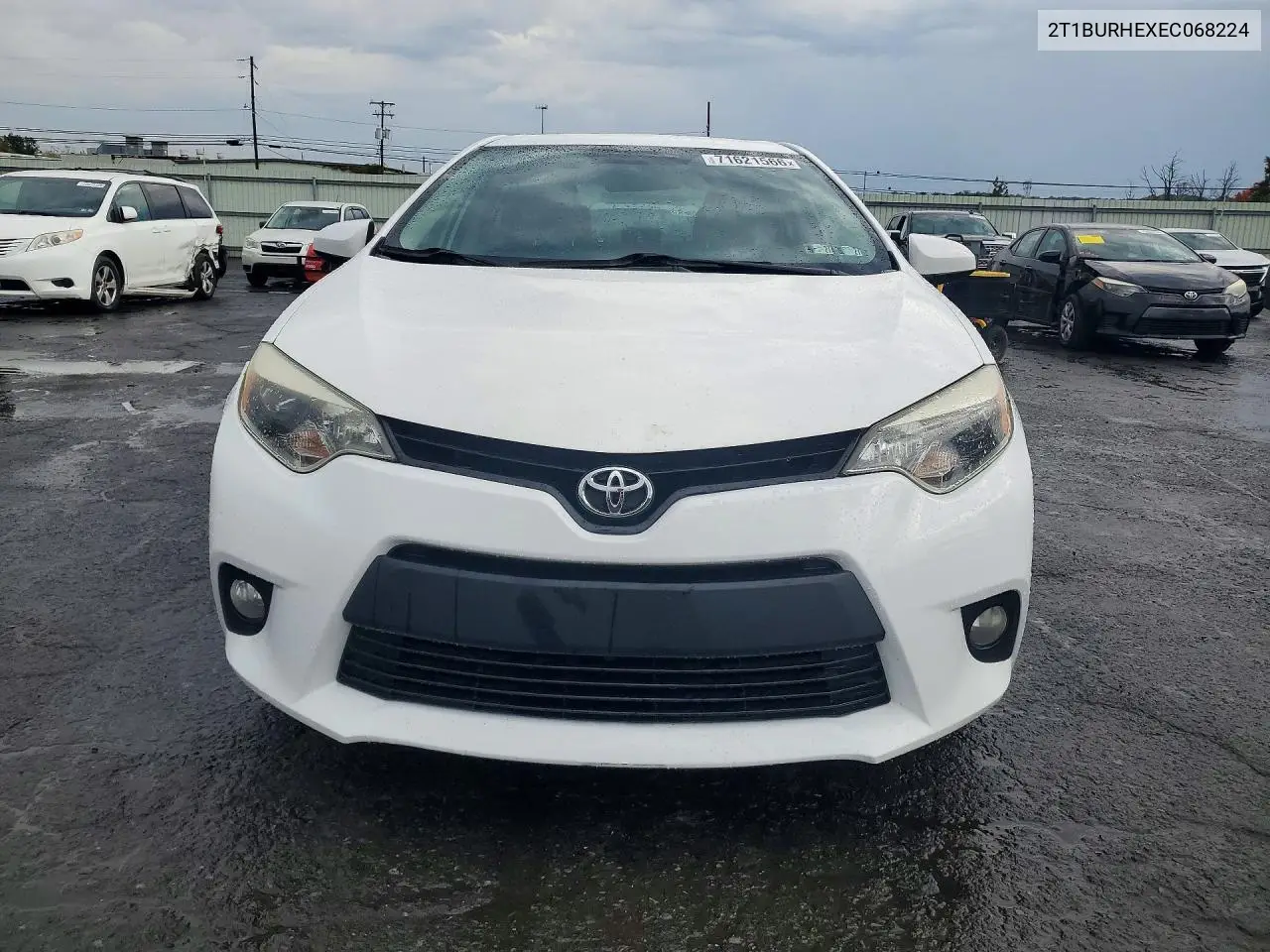 2014 TOYOTA COROLLA VIN 2T1BURHEXEC068224 — фото 5