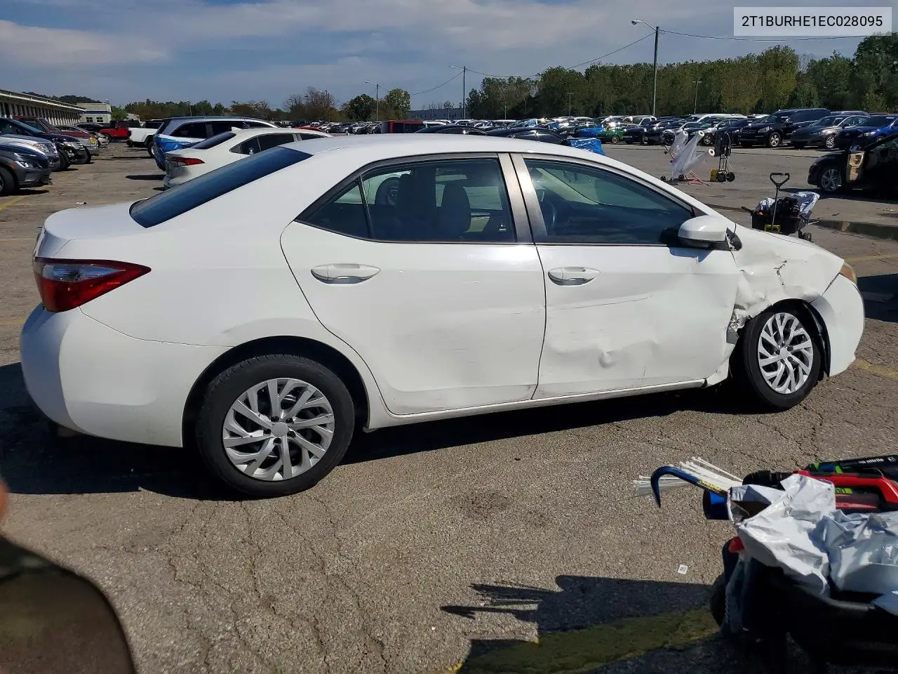 2014 TOYOTA COROLLA VIN 2T1BURHE1EC028095 — фото 3