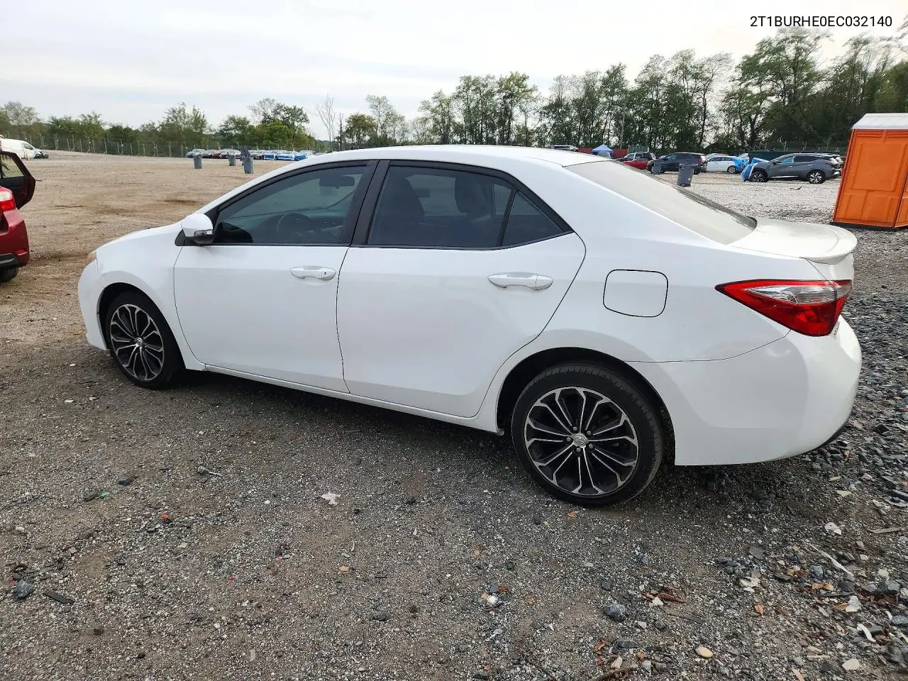 2014 TOYOTA COROLLA VIN 2T1BURHE0EC032140 — фото 2