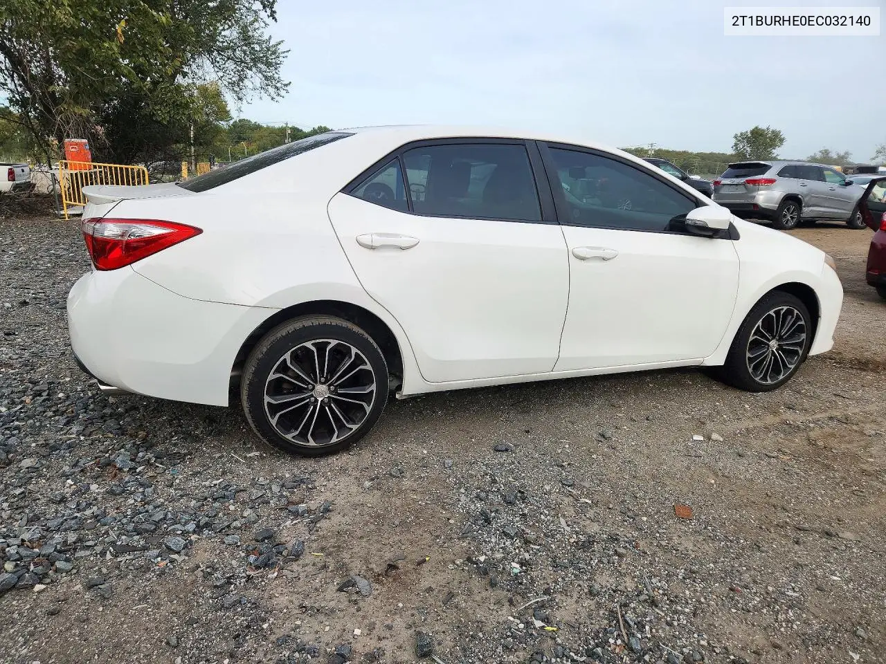 2014 TOYOTA COROLLA VIN 2T1BURHE0EC032140 — фото 3