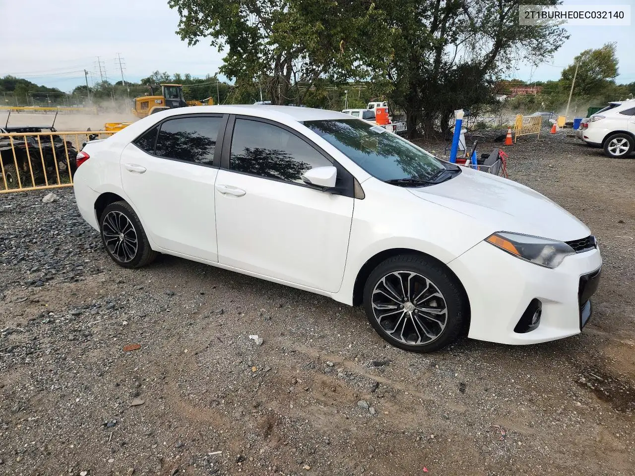 2014 TOYOTA COROLLA VIN 2T1BURHE0EC032140 — фото 4