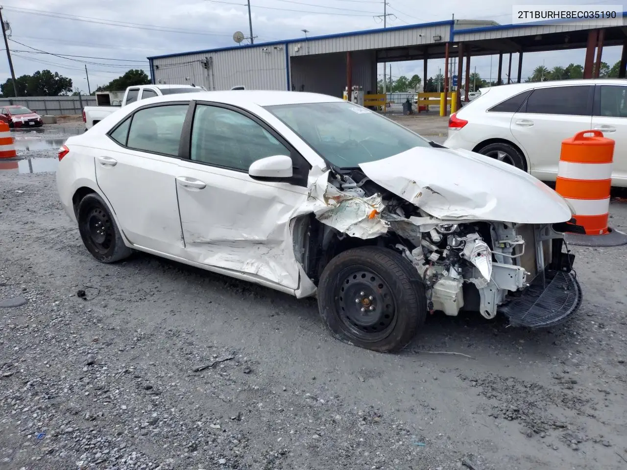 2014 TOYOTA COROLLA VIN 2T1BURHE8EC035190 — фото 4