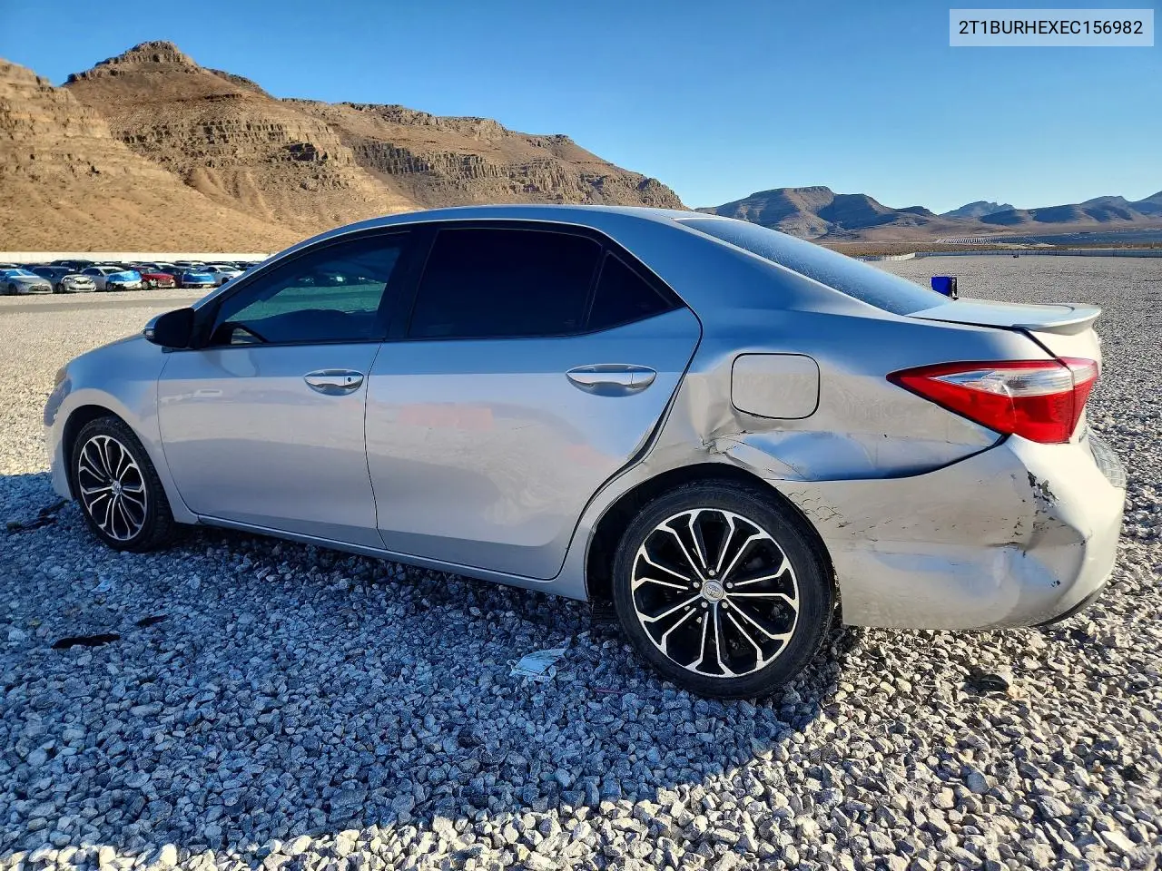2014 TOYOTA COROLLA VIN 2T1BURHEXEC156982 — фото 2