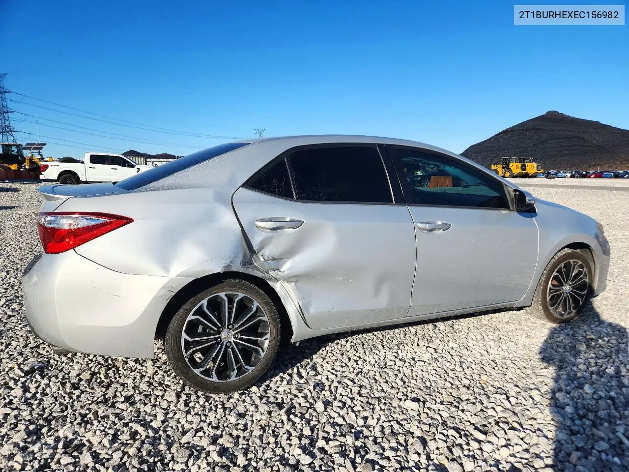 2014 TOYOTA COROLLA VIN 2T1BURHEXEC156982 — фото 3