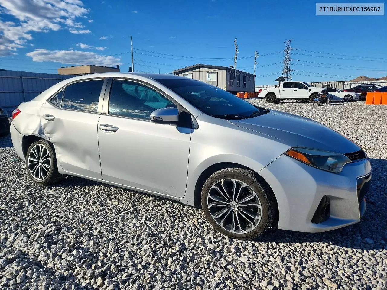 2014 TOYOTA COROLLA VIN 2T1BURHEXEC156982 — фото 4