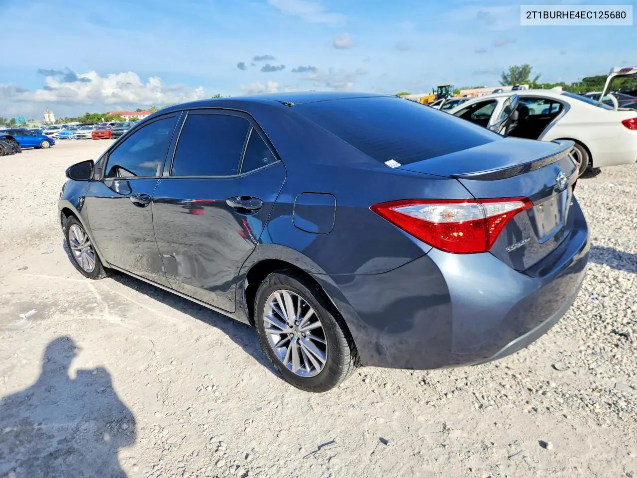 2014 TOYOTA COROLLA VIN 2T1BURHE4EC125680 — фото 2