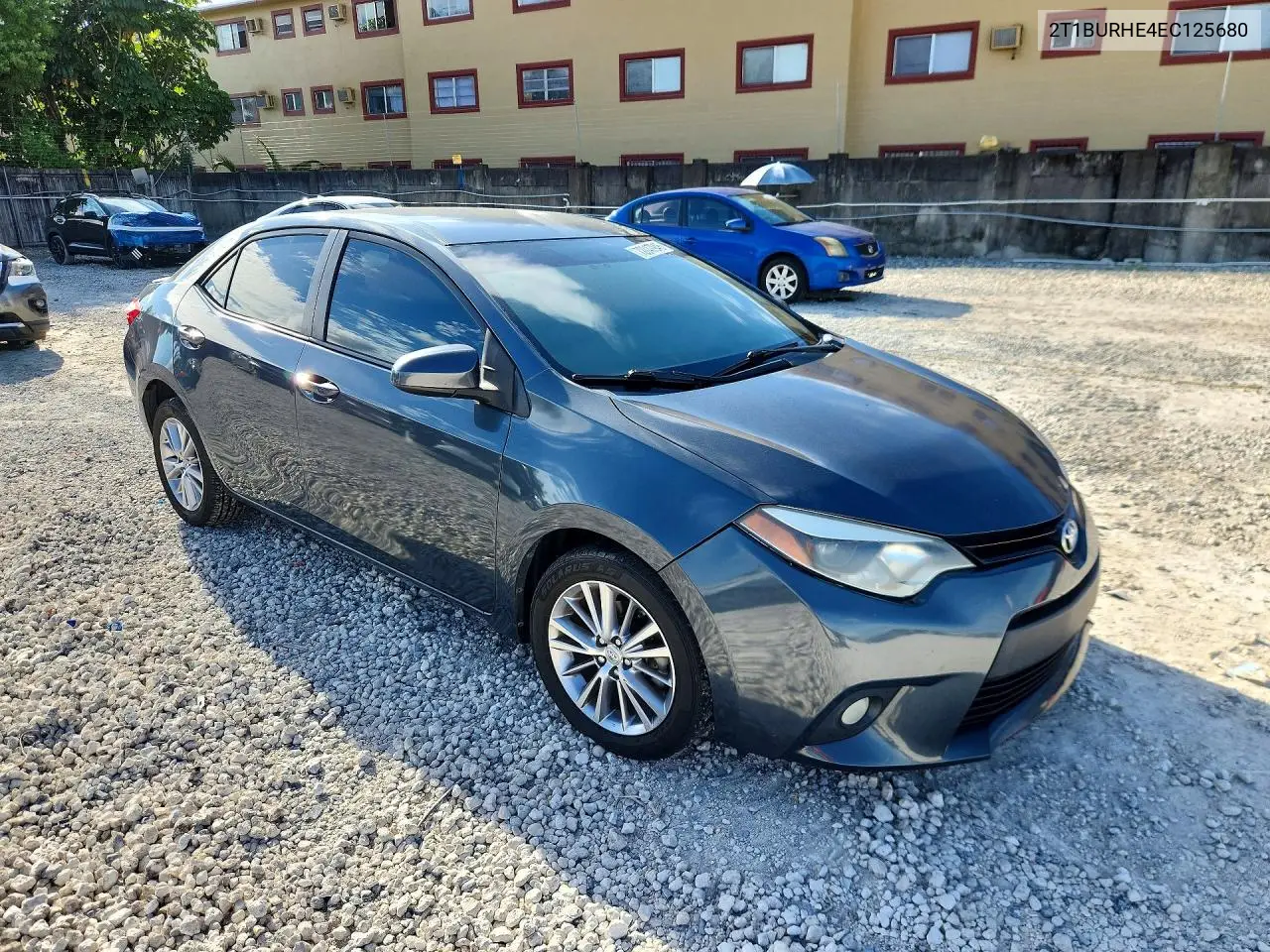 2014 TOYOTA COROLLA VIN 2T1BURHE4EC125680 — фото 4