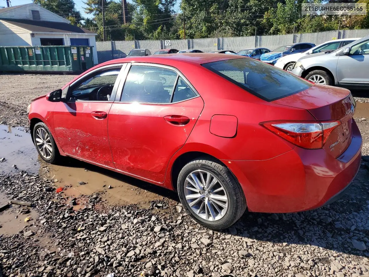 2014 TOYOTA COROLLA VIN 2T1BURHE6EC085165 — фото 2