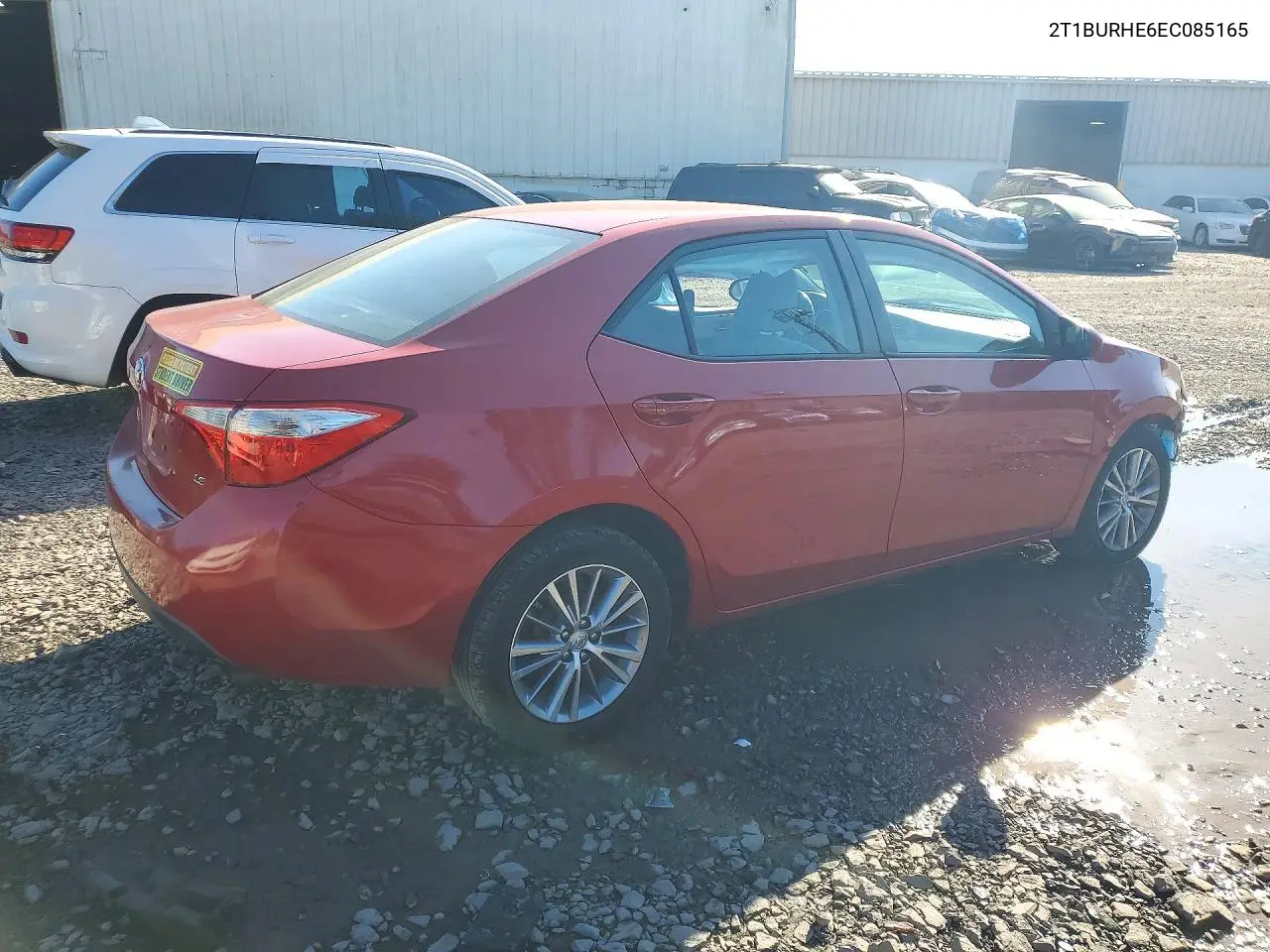2014 TOYOTA COROLLA VIN 2T1BURHE6EC085165 — фото 3