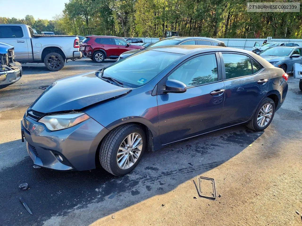 TOYOTA COROLLA 2014, VIN 2T1BURHE5EC002339