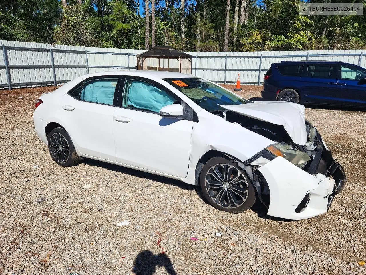 2014 TOYOTA COROLLA VIN 2T1BURHE6EC025404 — фото 4