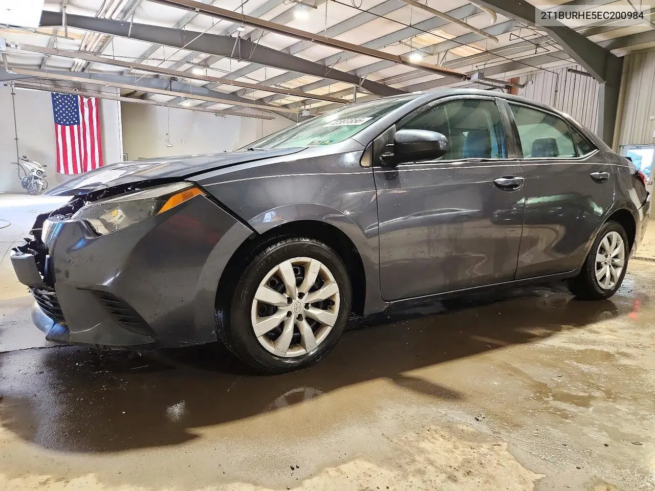 TOYOTA COROLLA 2014, VIN 2T1BURHE5EC200984