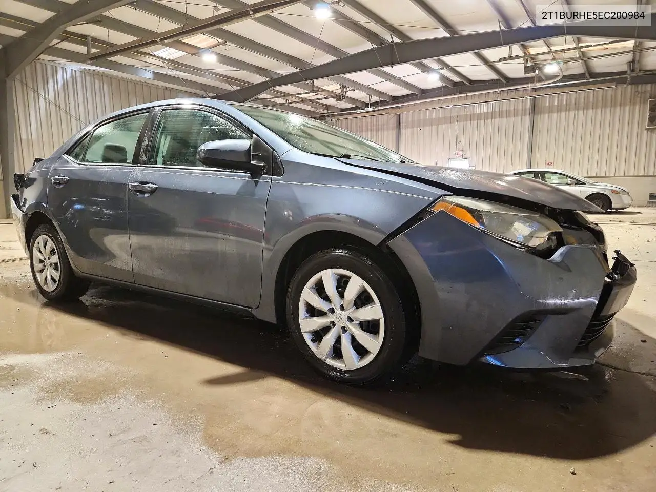 2014 TOYOTA COROLLA VIN 2T1BURHE5EC200984 — фото 4