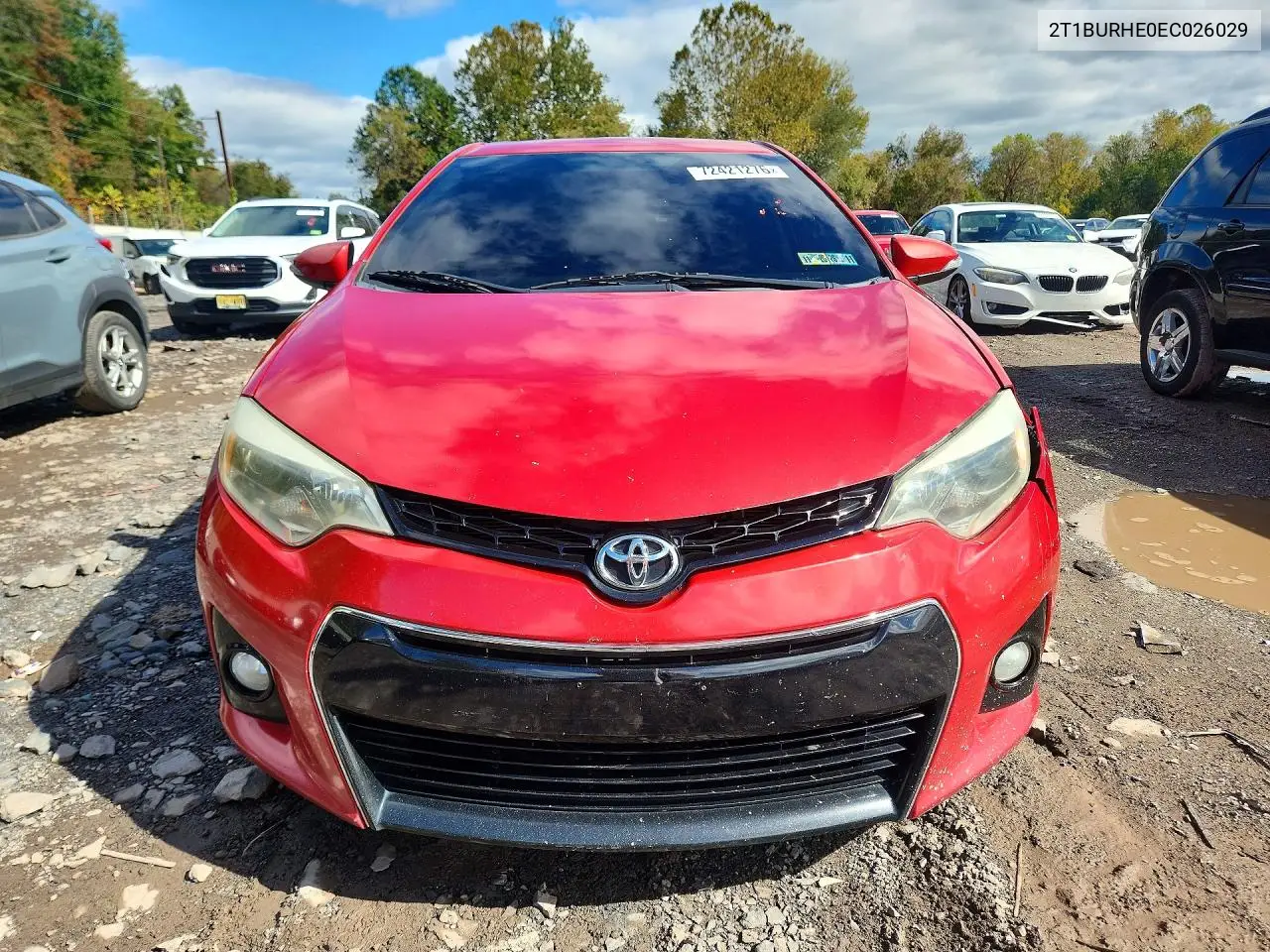 2014 TOYOTA COROLLA VIN 2T1BURHE0EC026029 — фото 5