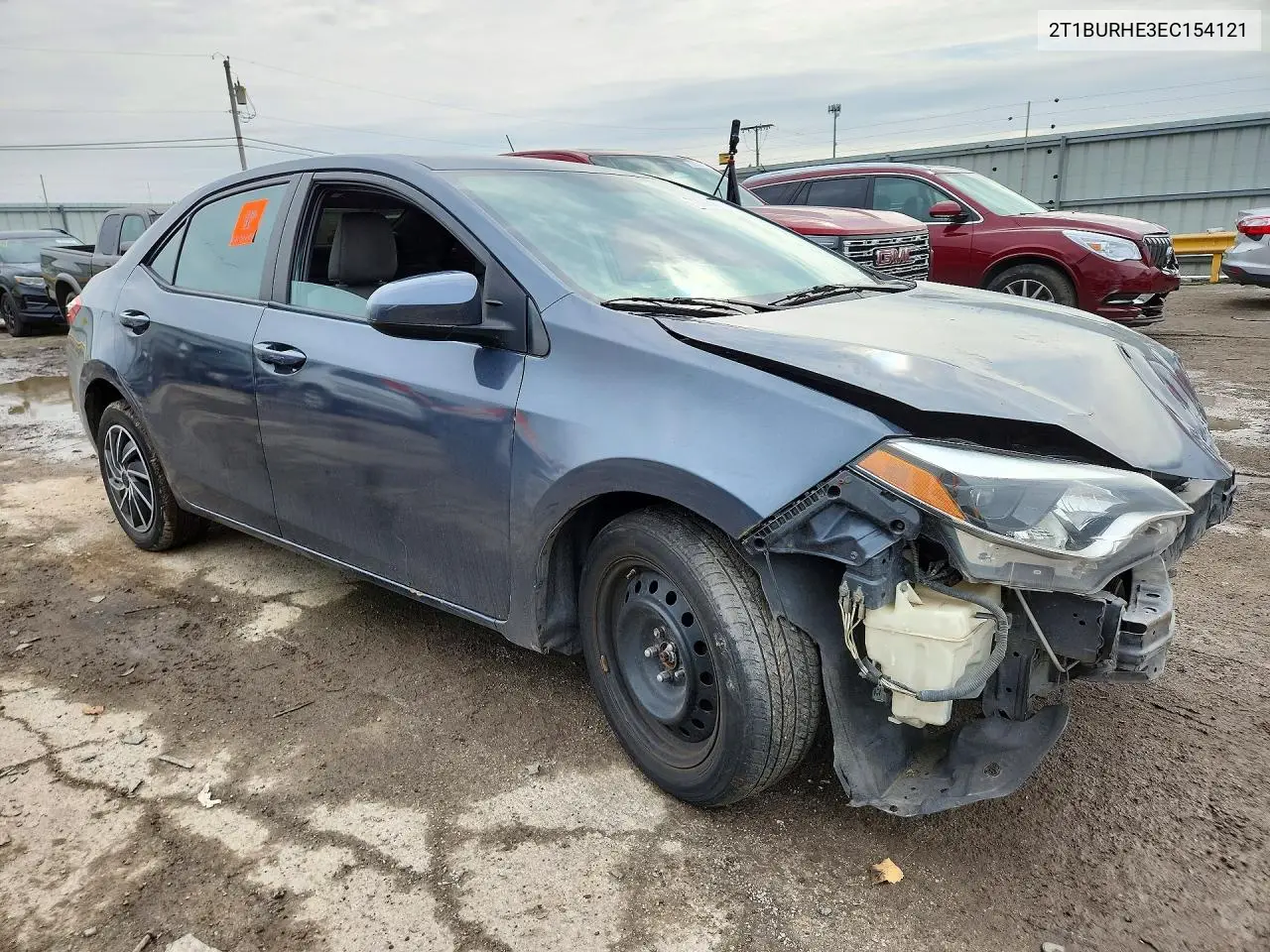 2014 TOYOTA COROLLA VIN 2T1BURHE3EC154121 — фото 4