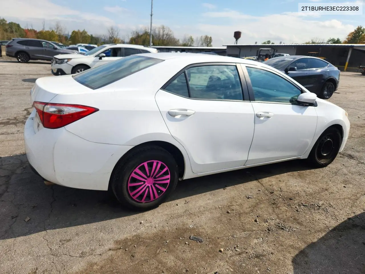 2014 TOYOTA COROLLA VIN 2T1BURHE3EC223308 — фото 3