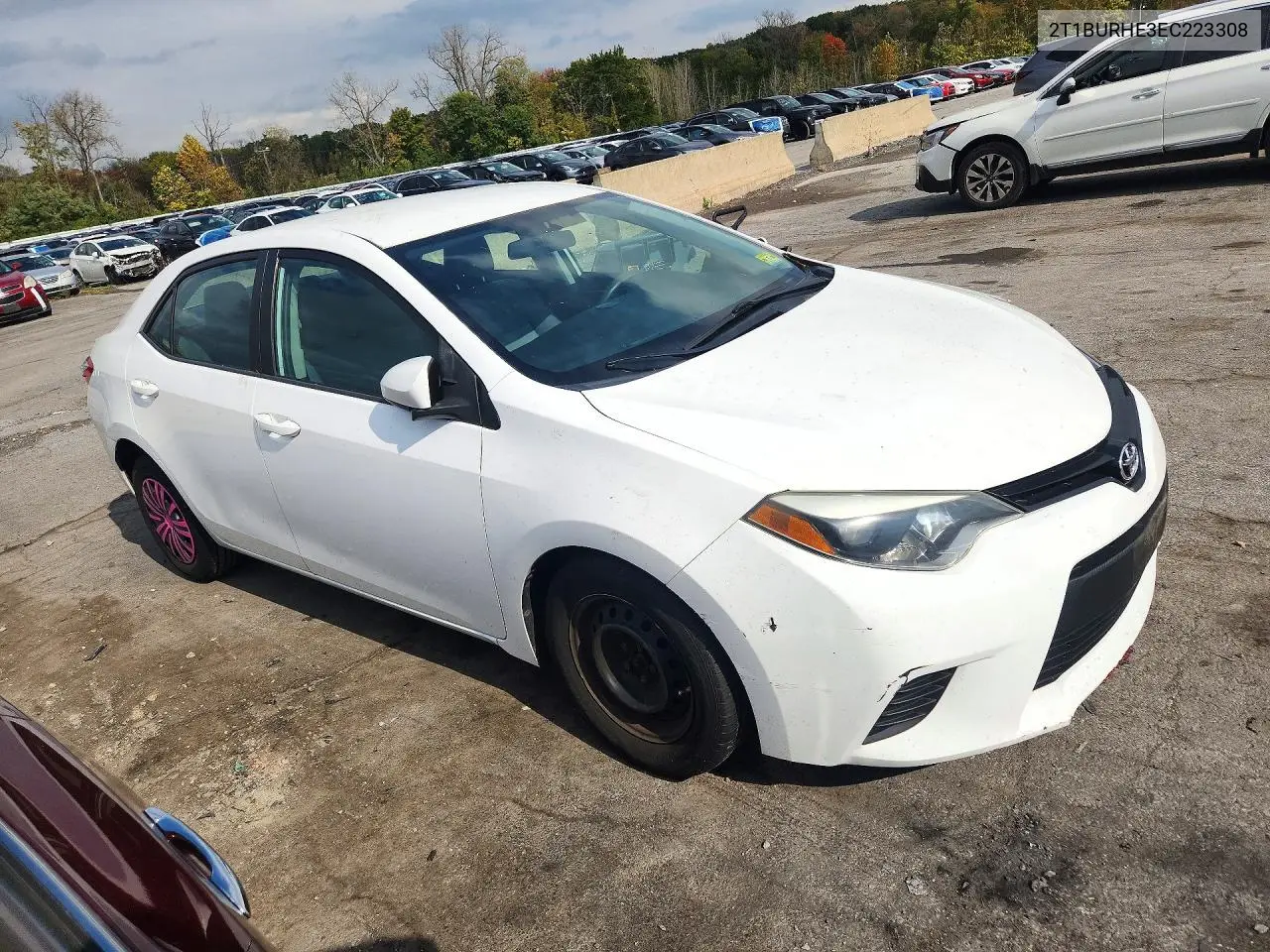 2014 TOYOTA COROLLA VIN 2T1BURHE3EC223308 — фото 4