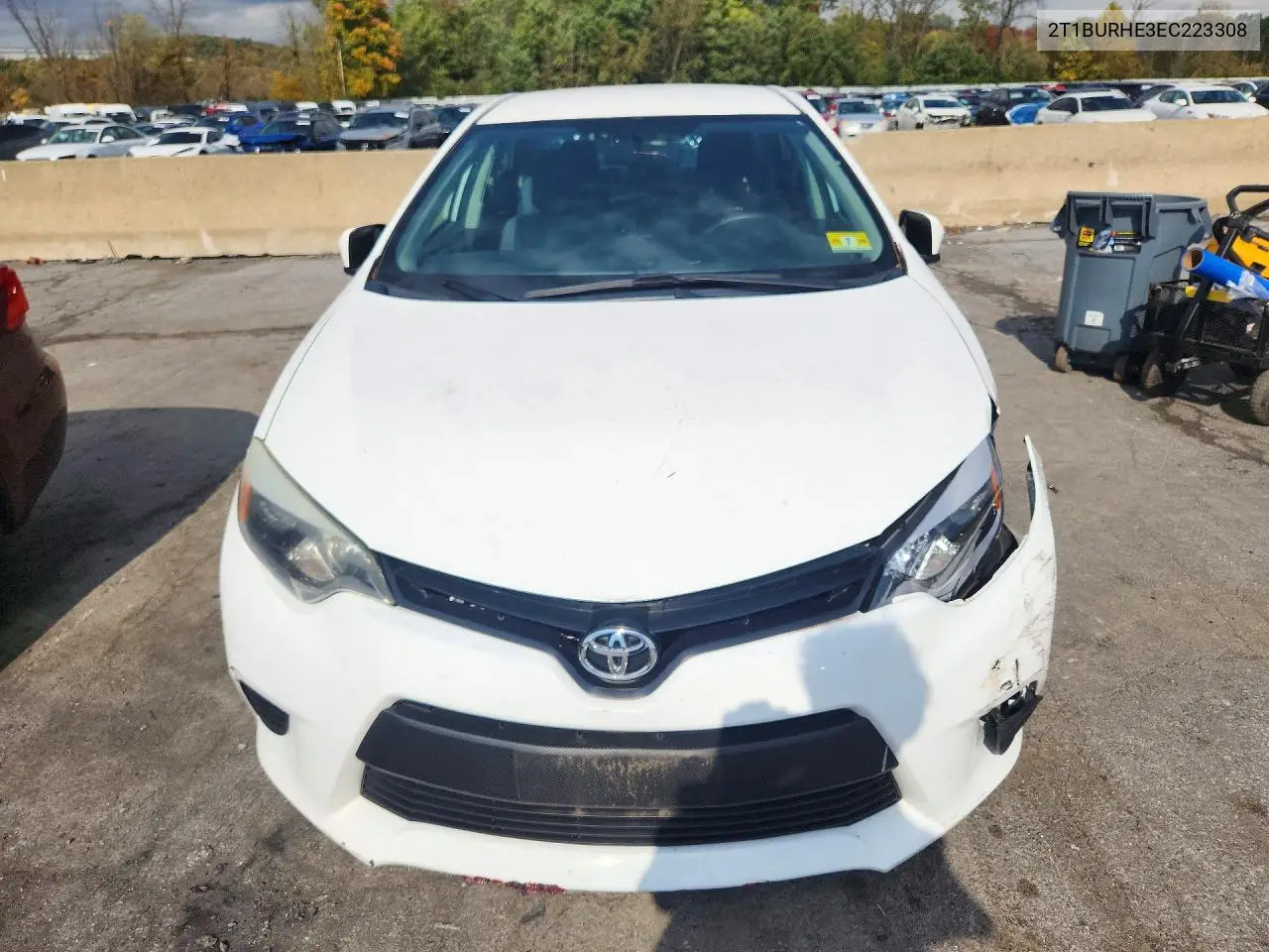 2014 TOYOTA COROLLA VIN 2T1BURHE3EC223308 — фото 5