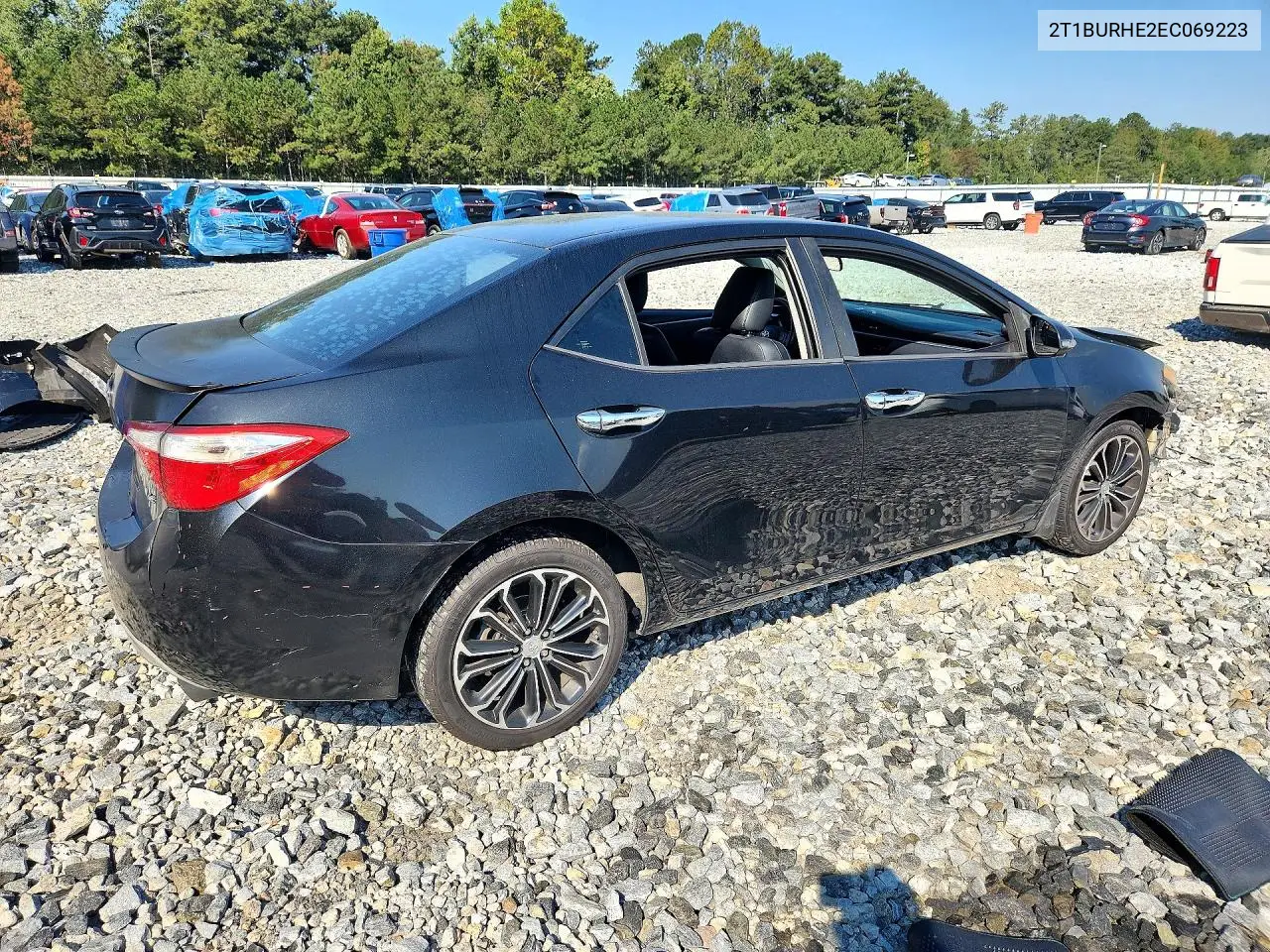 2014 TOYOTA COROLLA VIN 2T1BURHE2EC069223 — фото 3
