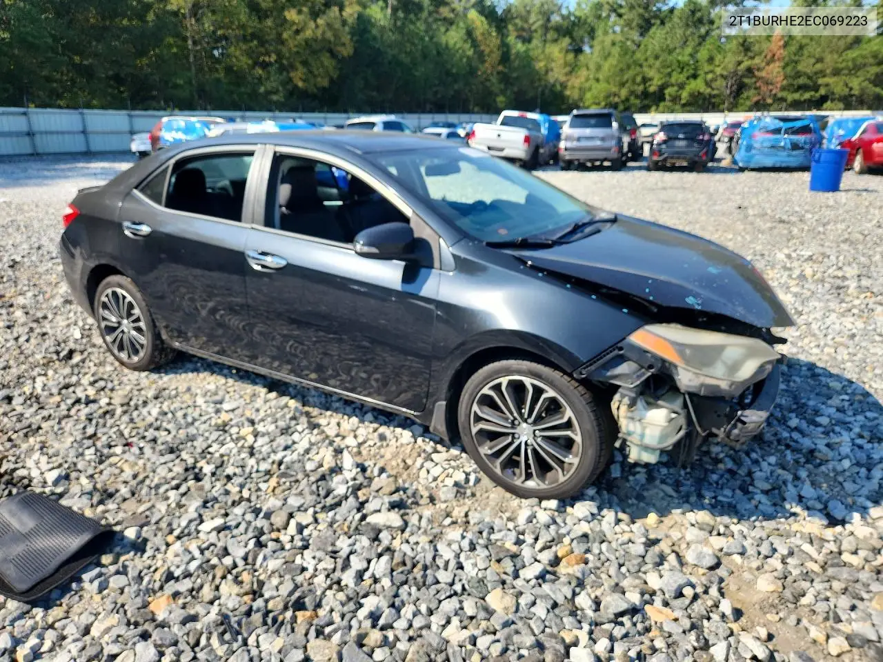 2014 TOYOTA COROLLA VIN 2T1BURHE2EC069223 — фото 4