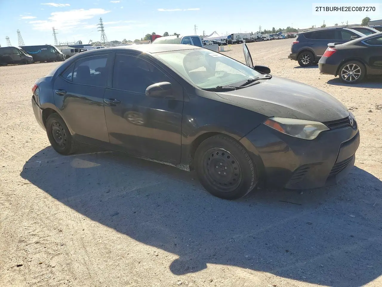 2014 TOYOTA COROLLA VIN 2T1BURHE2EC087270 — фото 4