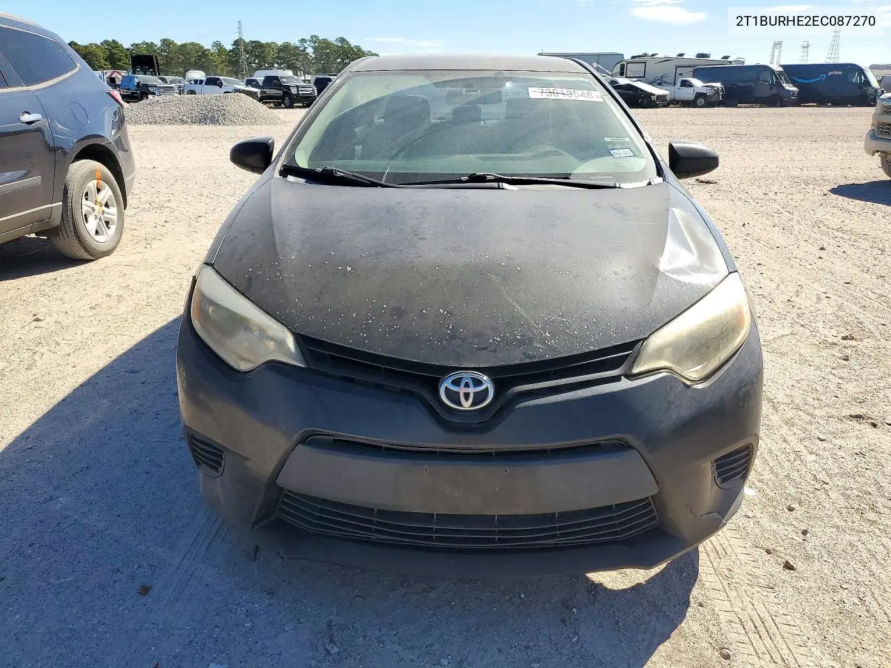 2014 TOYOTA COROLLA VIN 2T1BURHE2EC087270 — фото 5