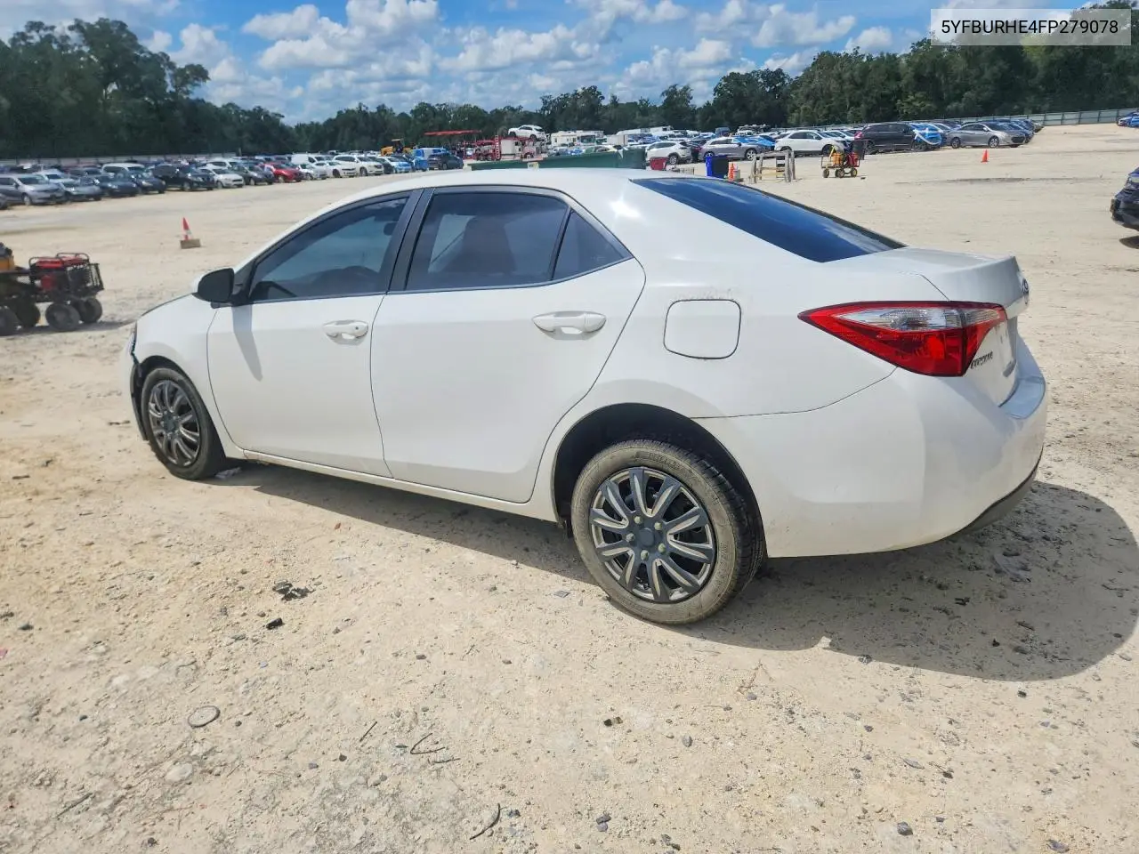2015 TOYOTA COROLLA VIN 5YFBURHE4FP279078 — фото 2