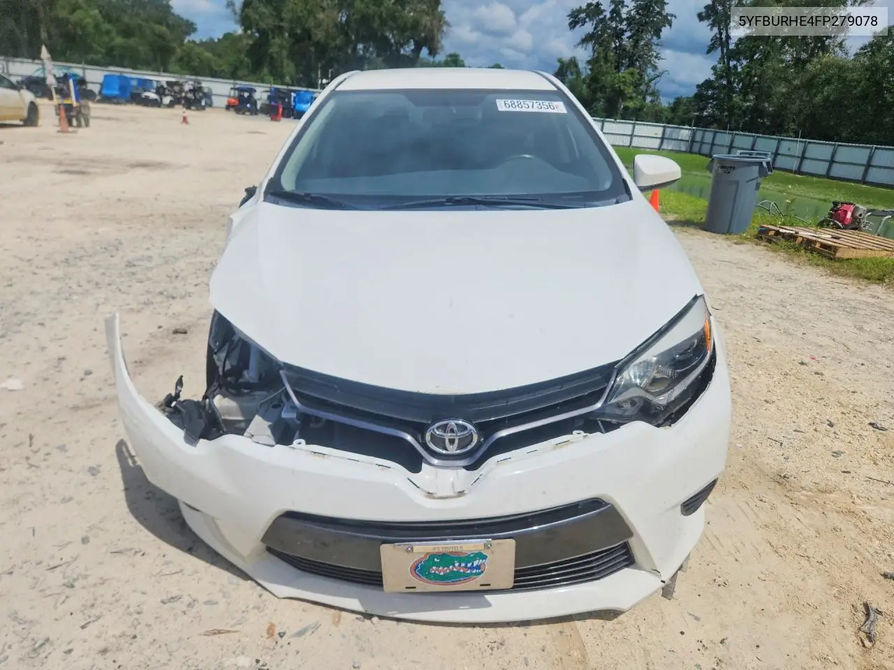 2015 TOYOTA COROLLA VIN 5YFBURHE4FP279078 — фото 5