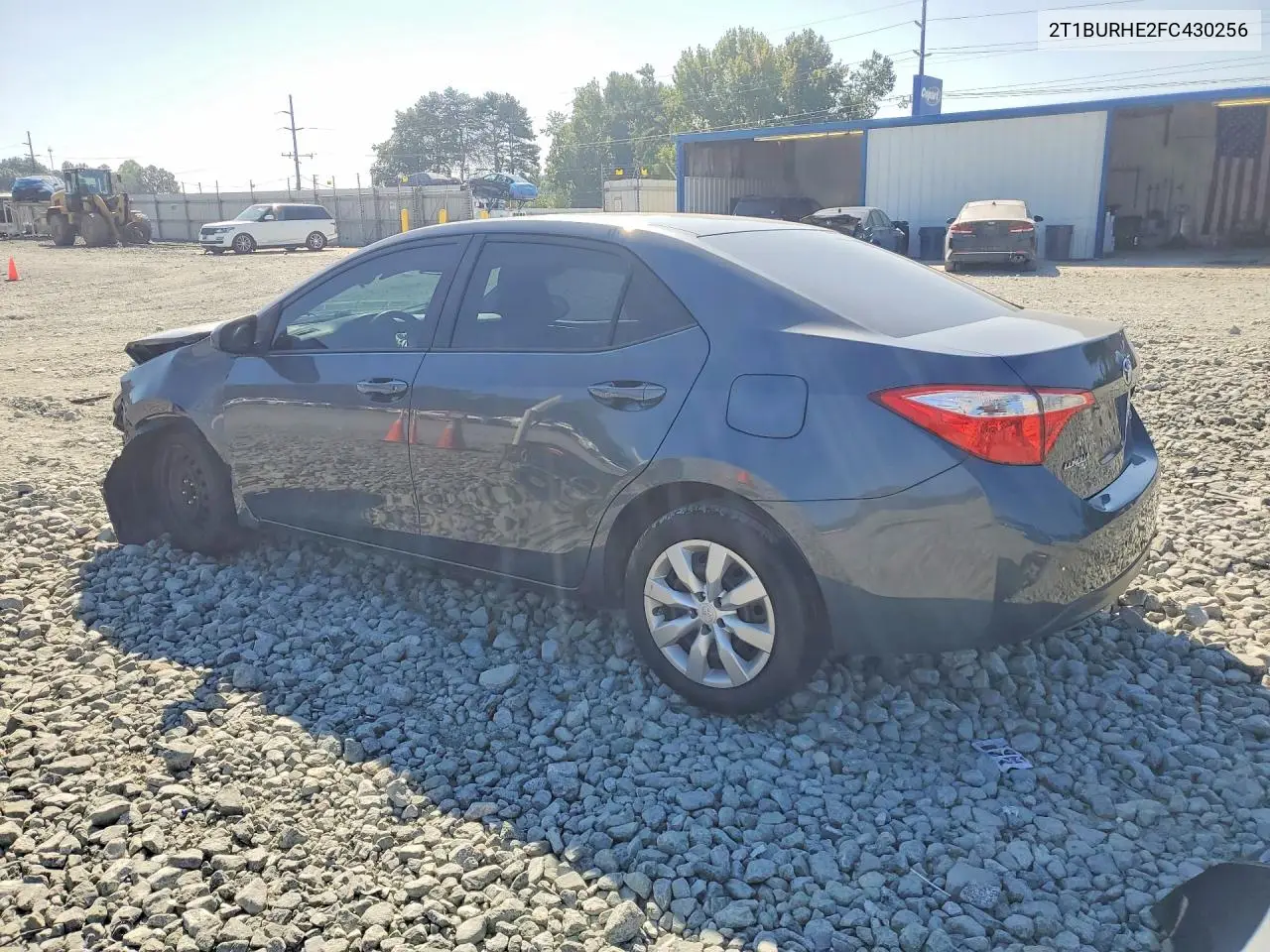 2015 TOYOTA COROLLA VIN 2T1BURHE2FC430256 — фото 2