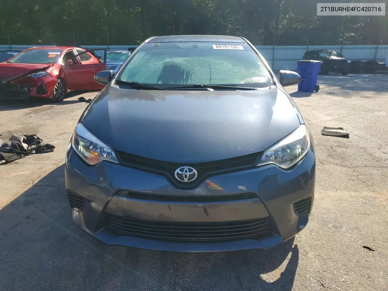 2015 TOYOTA COROLLA VIN 2T1BURHE4FC420716 — фото 5