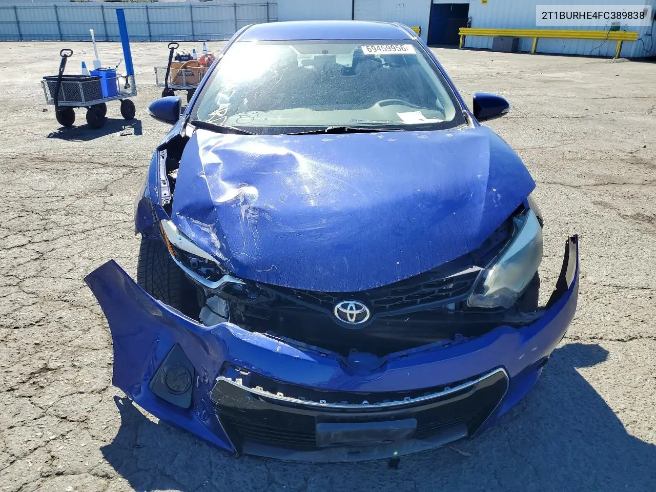 2015 TOYOTA COROLLA VIN 2T1BURHE4FC389838 — фото 5