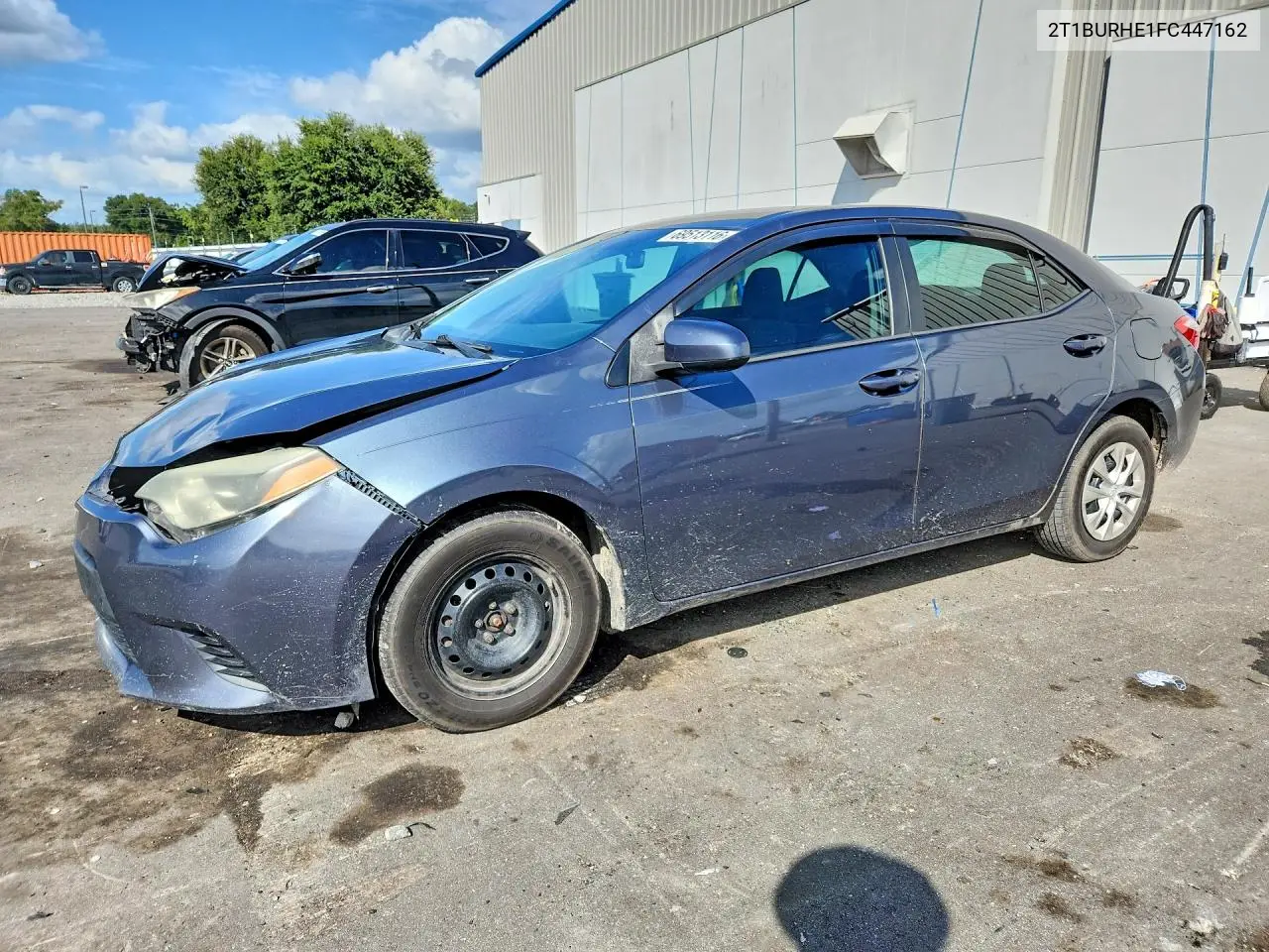 TOYOTA COROLLA 2015, VIN 2T1BURHE1FC447162