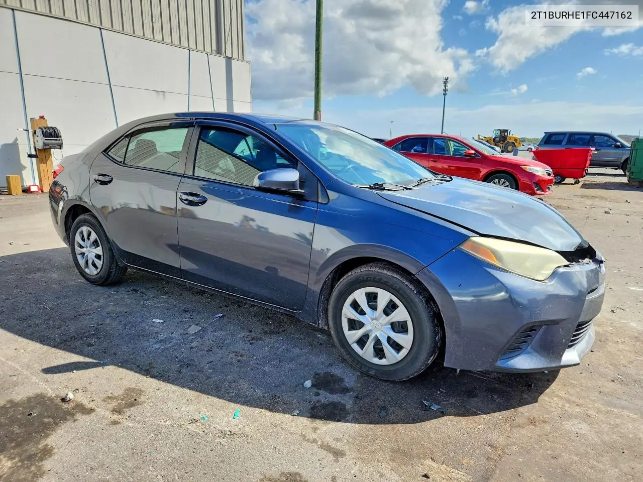2015 TOYOTA COROLLA VIN 2T1BURHE1FC447162 — фото 4